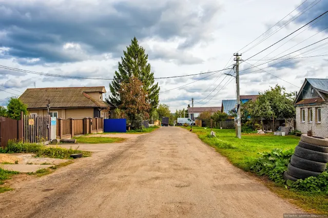 Дорога в деревне