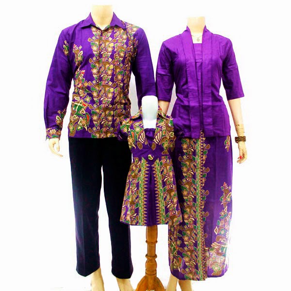 Dress Batik Gamis dengan model tanpa kerah rempel di dada
