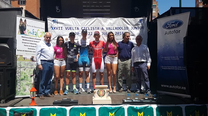 Victoria de Juan José Rosal en la última etapa  de la Vuelta a Valladolid
