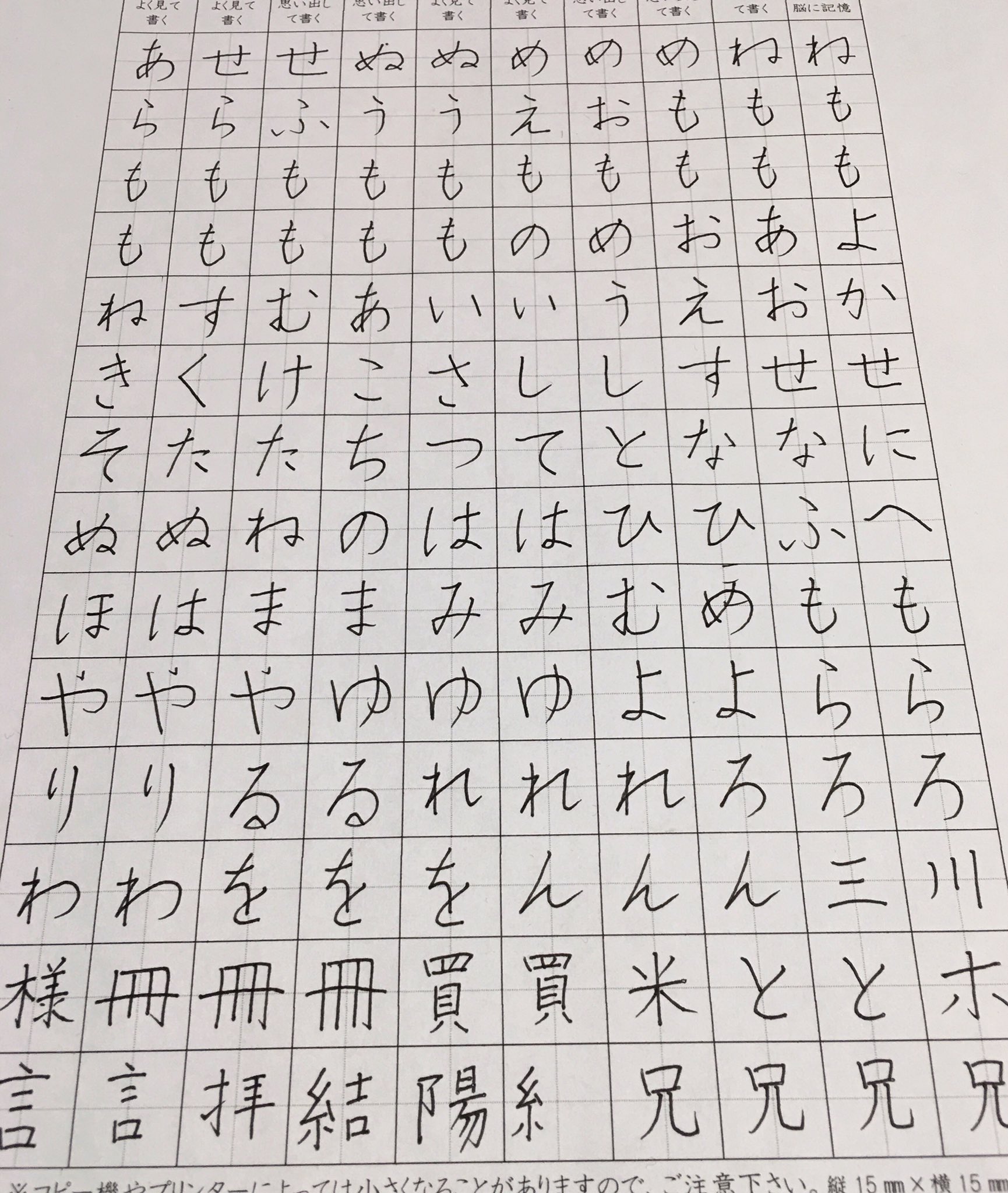市販テキストで５ヶ月練習したペン習字の成果 ペン習字のある生活
