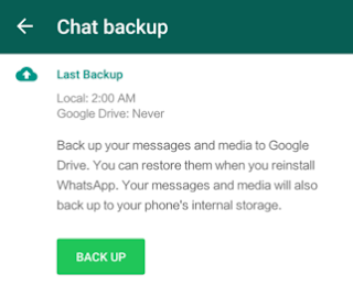 cara backup whatsapp