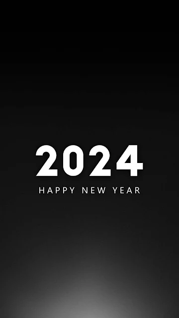 Happy New Year 2024 iPhone Wallpaper is free mobile wallpaper.