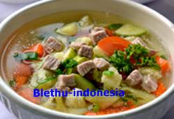 Resep Cara Membuat Sup Daging Mudah Paling Enak