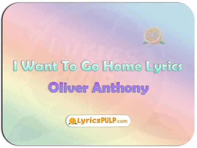 I Want To Go Home Lyrics by Oliver Anthony