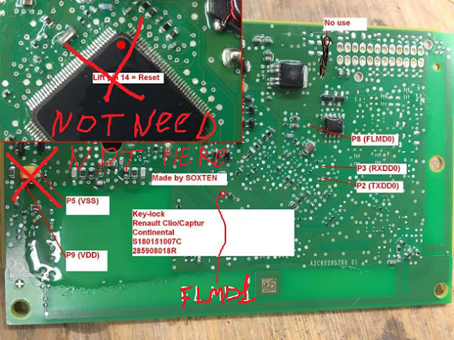 read Renault Clio VI HFM with vvdi prog 1