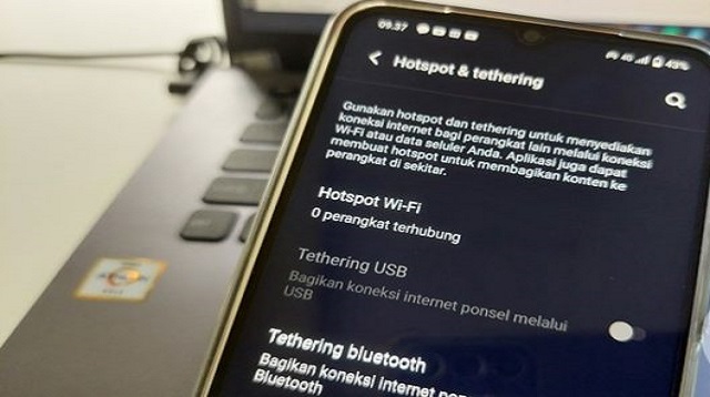 Cara Tethering HP ke HP