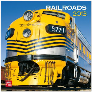 Railroads 2013 - Eisenbahn - Original BrownTrout-Kalender