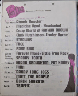 Van Dike club poster, 1970