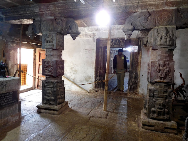 An old temple on the top of Nandi Hill dedicated to Lord Shiva