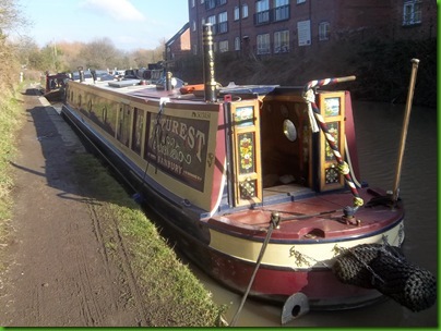 007-1  Lunch mooring just above Top Lock