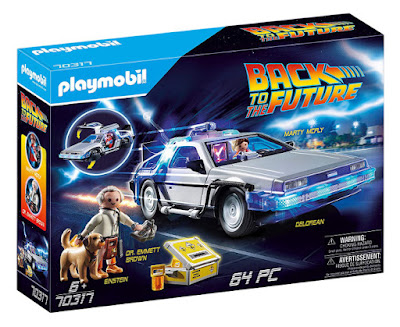 CAJA PLAYMOBIL Regreso al futuro - 70317 Coche Delorean con luces | JUGUETE 2019 | Película Back to the Future