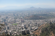 View of Santiago from Cerro San Cristobal