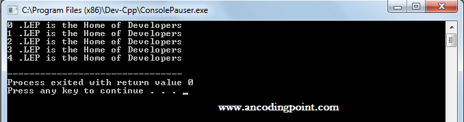 Do while Loop in C++ Do while Loop in C++