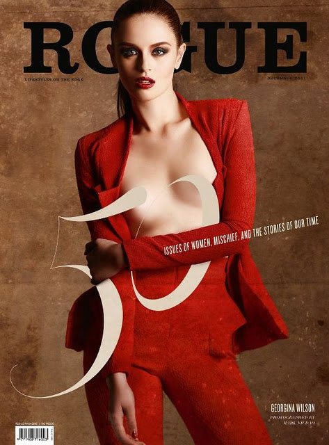 Georgina Wilson covers on Rogue Magazine