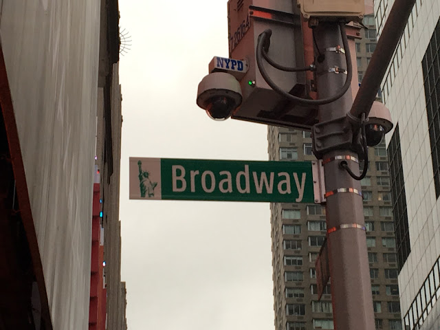 Broadway Street Sign New York City