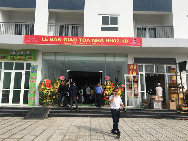 Lễ bàn giao tòa nhà hh02-1b chung cư Thanh hà Mường Thanh