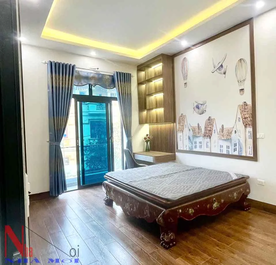 Thi công thực tế nội thất phòng ngủ cho gia đình Anh Trung