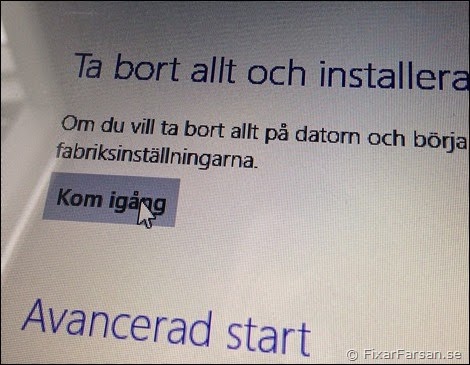 Återställning-Windows