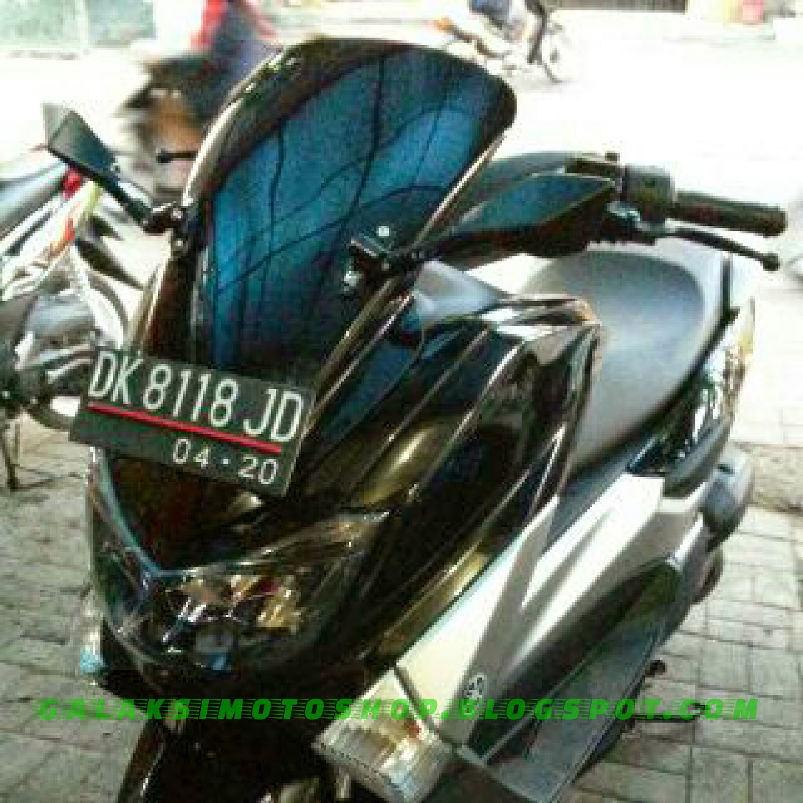 Windshield Spion Modif Sport Yamaha Nmax Galaksi Motoshop