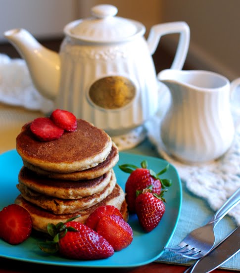 Breakfast wedding food menu ideas Gluten Free Almond Pancakes