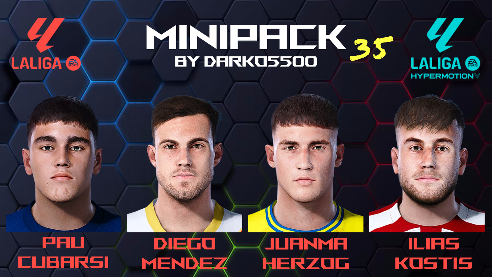 PES 2021 La Liga Mini Facepack #35 by Darko5500