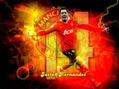 manchester united Javier hernandez he wallpapers