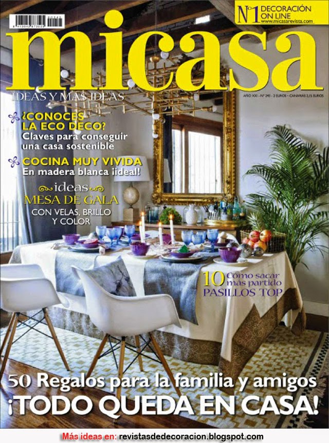 REVISTA DE DECORACIÓN MI CASA