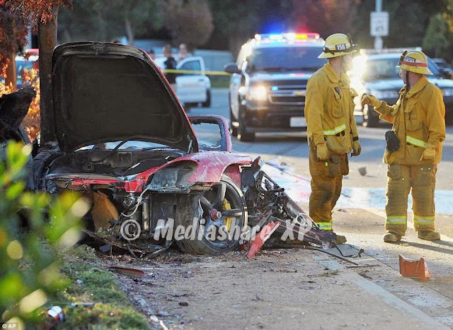 Foto Gambar Kejadian Meninggalnya Paul Walker