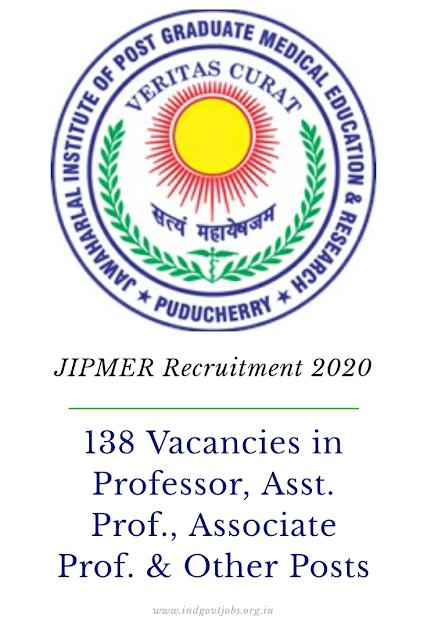 JIPMER Recruitment