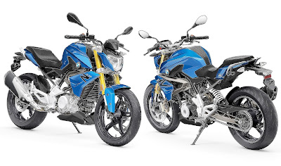 BMW G310R front rear look