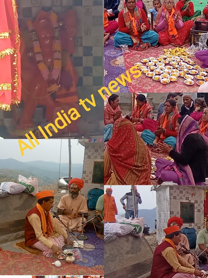 सल्ट में बसोली स्थित हनुमान मन्दिर में हुआ सुंदरकांड व भव्य भंडारे का आयोजन। 