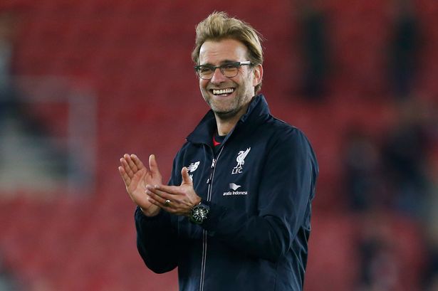 Red all over: Klopp is at Liverpool, but United were interested