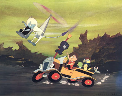 Toei Doga 1968 Calendar Featuring Jack and the Witch