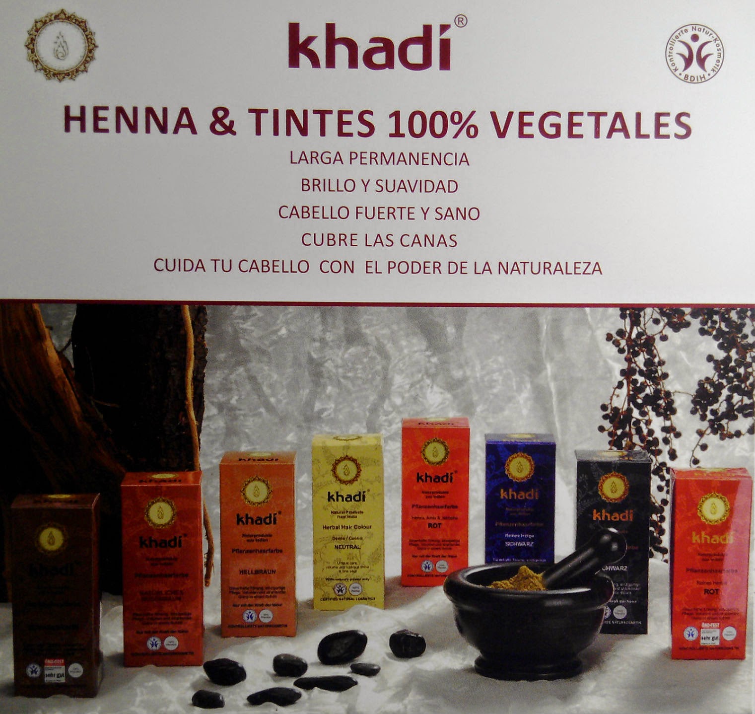 Hemos probado: Henna Red, Amla & Jatropha de Khadi.