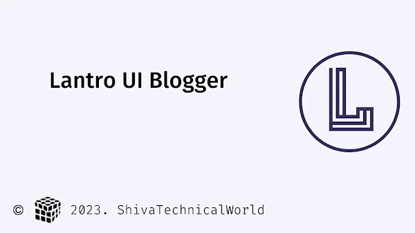 Lantro UI 1.6 Blogger Theme