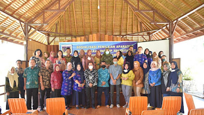 Biro Administrasi Pimpinan Setda Provinsi Sulawesi Tengah , Melaksanakan Kegiatan Sosialisasi Penilaian Aparatur Sipil Negara Lingkup Sekretariat Daerah Tahun 2022.
