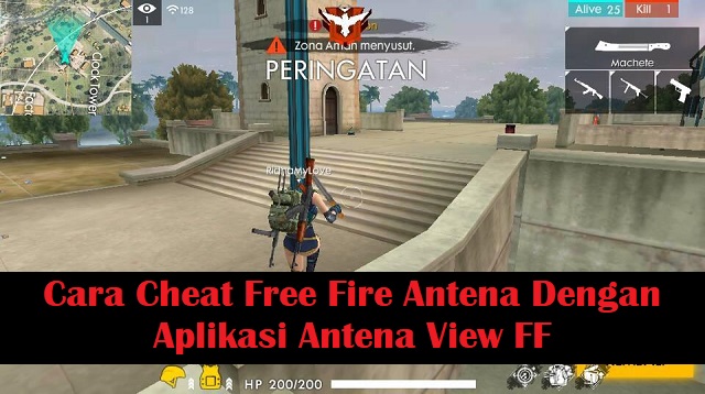 Cara Cheat Free Fire Antena