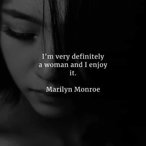 Famous quotes and sayings by Marilyn Monroe