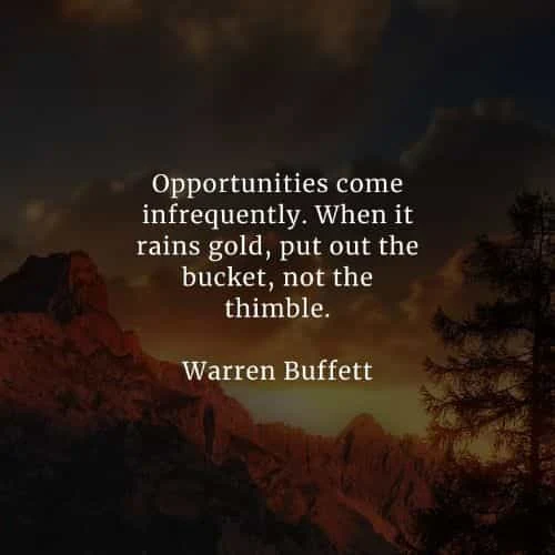 Famous quotes and sayings by Warren Buffett