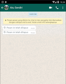 tips pada whatsapp untuk mengetahui isi pesan yang dihapus pengirim