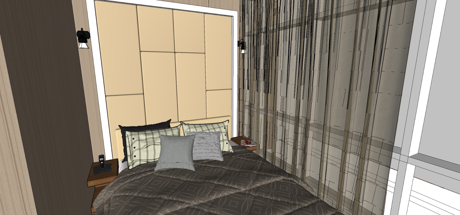 Mendesain Interior Apartemen dengan Sketchup fahrybook