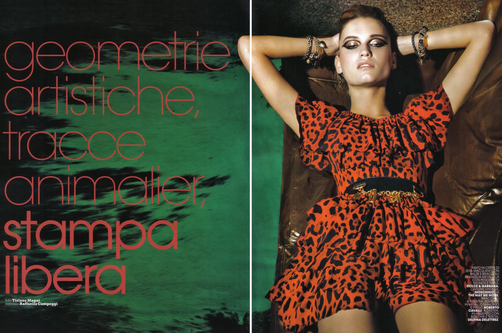 LAURA BLOKHINA | STAMPA LIBERA - MARIE CLAIRE IT - 05/2010