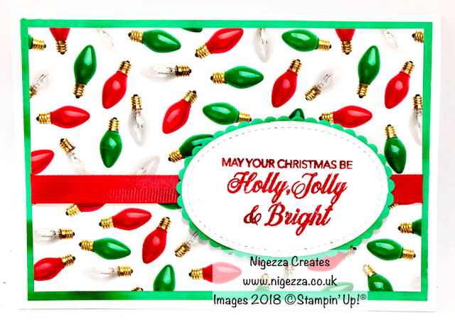 Merry & Bright Quick Christmas Card Nigezza Creates