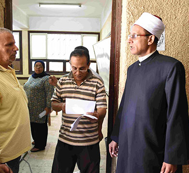 امتحانات الثانوية الازهريه للقسم الادبى والشعبة الاسلامية