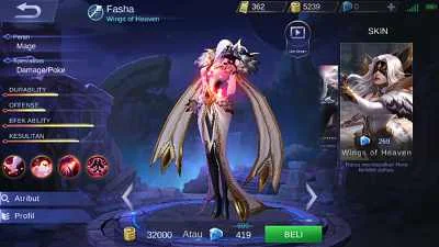 Cara dan Tips Menggunakan Hero Fasha Mobile Legend