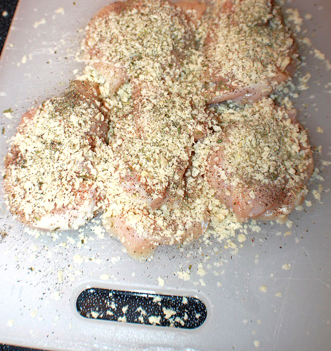 this is breaded veal