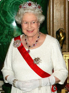 Queen Elizabeth II’s Ruby Necklace