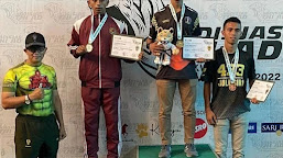 Atlit Taekwondo Tajimalela Naik podium dalam Kejuaraan Piala Kadisjasad Cup