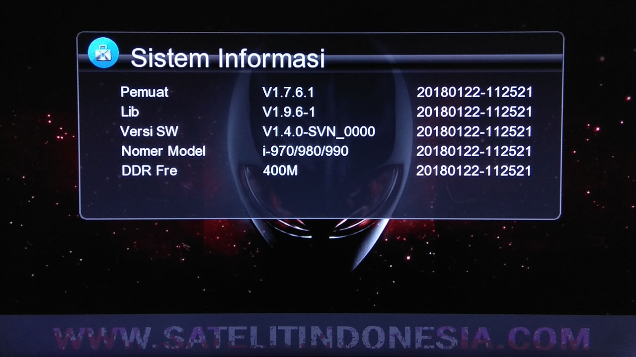 Software Icone i-970 980 990 New Firmware Receiver Update