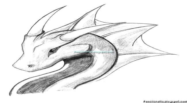Dragon Tattoo Pencil Drawings